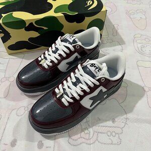 BAPE Bapesta #2 'Brick Red' Sneaker